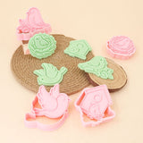 2PCS  stamp and cutter