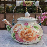 Enamel coffee pot