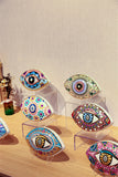 Modern Porcelain Evil Eye Table Statue Creative Luxury Wedding & Home Decor Gift Ceramic Design