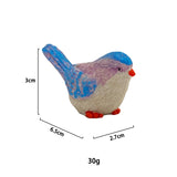 Micro Landscape Simulation Bird Decoration Landscaping Accessories Interior Resin Animal Design Crafts Gardening Decor.