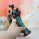 3pcs/Set Home Decor Living Room Modern African Girl Set Statue Resin Ornaments for Creative Crafts Gift