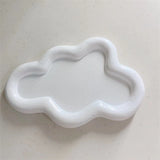 Ins Irregular Creative Resin Plate Earrings Necklace Jewelry Display Trinket Tray Photo Props Ornaments Resin Ring Dish