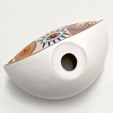 Modern Porcelain Evil Eye Table Statue Luxury Wedding Party Home Decor Creative Ceramic Gift Hotels Restaurants