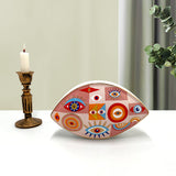 Modern Porcelain Evil Eye Table Statue Luxury Wedding Party Home Decor Creative Ceramic Gift Hotels Restaurants