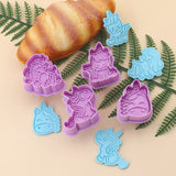 2PCS  stamp and cutter