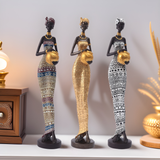 African figure ornaments
