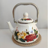 Enamel coffee pot