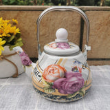 Enamel coffee pot