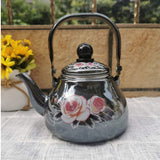 Enamel coffee pot