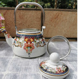 Enamel coffee pot