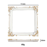 OEM Resin Frame Photo European Style Mini square Small Photo Frame Ornament Home Decor Gift