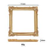 OEM Resin Frame Photo European Style Mini square Small Photo Frame Ornament Home Decor Gift