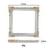 OEM Resin Frame Photo European Style Mini square Small Photo Frame Ornament Home Decor Gift