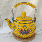 Enamel coffee pot