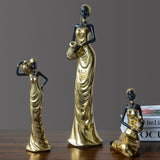 African figure ornaments