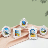 European Style Light Luxury Vintage Resin Ornaments Victoria Ins Jewelry Photo Props for Christmas Photo Pendulum