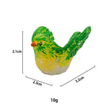 Micro Landscape Simulation Bird Decoration Landscaping Accessories Interior Resin Animal Design Crafts Gardening Decor.