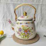 Enamel coffee pot