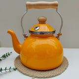 Enamel coffee pot