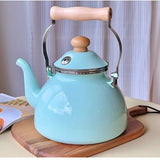 Enamel coffee pot