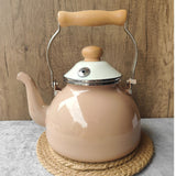 Enamel coffee pot
