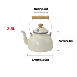 Enamel coffee pot
