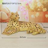 Distribution Leopard Resin Craft Gifts Christmas Ornament Home Decorations for Coffee Table Living Room