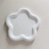 Ins Irregular Creative Resin Plate Earrings Necklace Jewelry Display Trinket Tray Photo Props Ornaments Resin Ring Dish