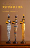 African figure ornaments