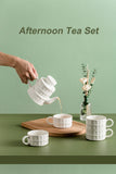 Leaning Tower of Pisa Coffee Cup Gift Box Set Ceramic Tea Set for Two Porcelain Cups Tea Pot and Cup Set