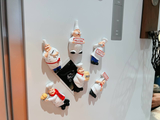 New Creative Chef Bread 3D Character Magnetic Resin Craft Sticker Home Decor. Accessory for Refrigerator Fridge Magnet