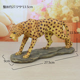 Distribution Leopard Resin Craft Gifts Christmas Ornament Home Decorations for Coffee Table Living Room