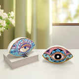 Modern Porcelain Evil Eye Table Statue Creative Luxury Wedding & Home Decor Gift Ceramic Design