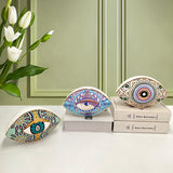 Modern Porcelain Evil Eye Table Statue Creative Luxury Wedding & Home Decor Gift Ceramic Design
