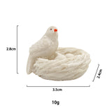 Micro Landscape Simulation Bird Decoration Landscaping Accessories Interior Resin Animal Design Crafts Gardening Decor.