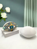 Modern Porcelain Evil Eye Table Statue Creative Luxury Wedding & Home Decor Gift Ceramic Design