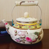 Enamel coffee pot