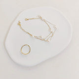 Embryo Storage Tray Wavy Pattern Ins Photo Props Small Objects Posing Photography Background Resin Decorative Ornaments