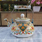 Enamel coffee pot