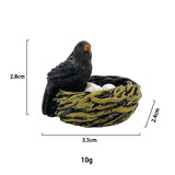 Micro Landscape Simulation Bird Decoration Landscaping Accessories Interior Resin Animal Design Crafts Gardening Decor.
