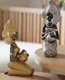 African figure ornaments