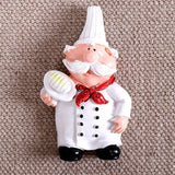 Modern Fashion Style Chef Bread Refrigerator Sticker Manufacturer Wholesale Abstract Pattern Resin Craft Home Accessory