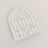 Embryo Storage Tray Wavy Pattern Ins Photo Props Small Objects Posing Photography Background Resin Decorative Ornaments