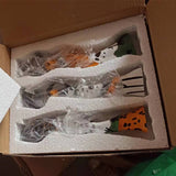 3pcs/Set Home Decor Living Room Modern African Girl Set Statue Resin Ornaments for Creative Crafts Gift