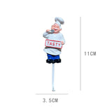 Cute Cartoon Chef Wall Hook Key Holder Multi-function Hooks for Hanging Adhesive Hook Art Luxury Wall Decoration