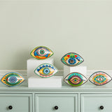 Modern Porcelain Art Deco Wedding Decoration Luxury Hotel Table Statue-Evil Eyes Creative New Style Gift