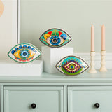 Modern Porcelain Art Deco Wedding Decoration Luxury Hotel Table Statue-Evil Eyes Creative New Style Gift