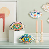 Modern Porcelain Art Deco Wedding Decoration Luxury Hotel Table Statue-Evil Eyes Creative New Style Gift