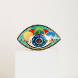Modern Porcelain Art Deco Wedding Decoration Luxury Hotel Table Statue-Evil Eyes Creative New Style Gift