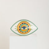 Modern Porcelain Evil Eye Table Statue Luxury Wedding Party Home Decor Creative Ceramic Gift Hotels Restaurants